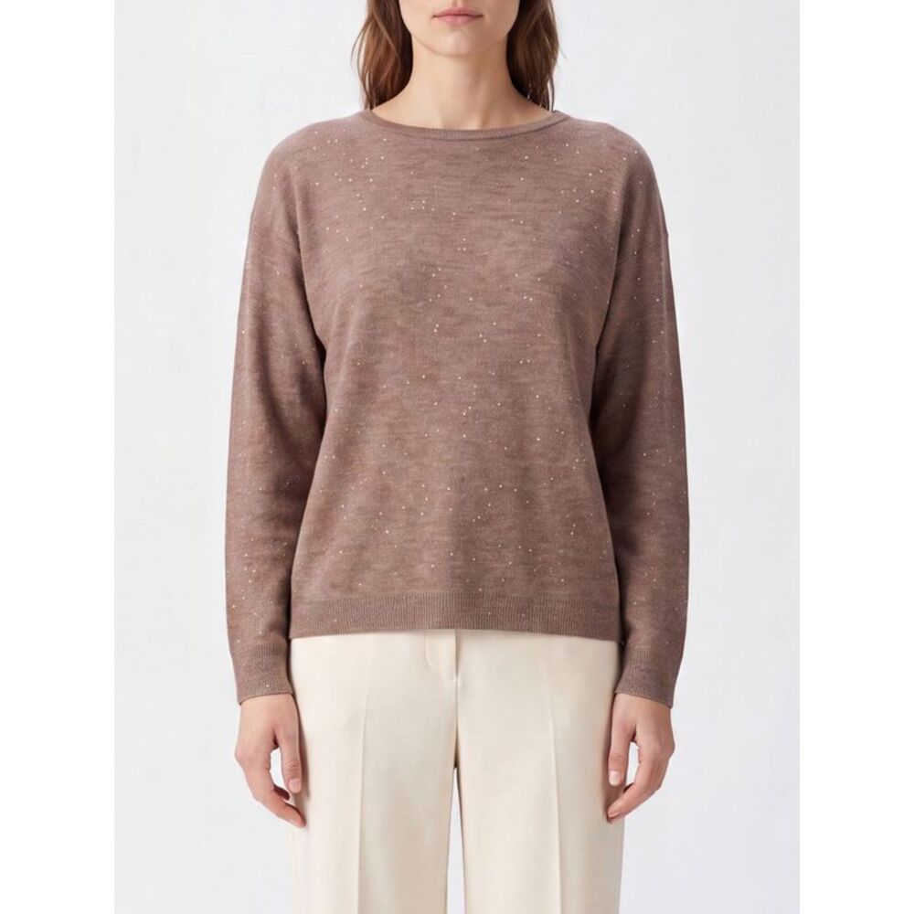 Fabiana Filippi Sweater Woman Coffee